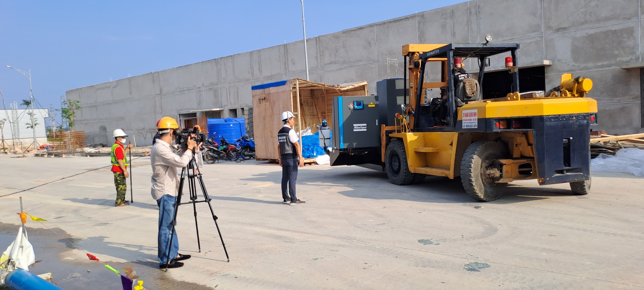 XE NÂNG QUẢNG NINH TRÊN SÓNG ĐÀI TRUYỀN HÌNH